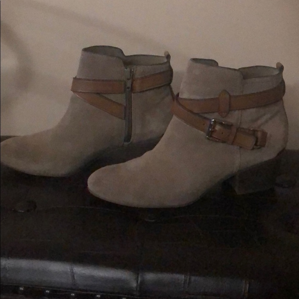 Coach suede boots